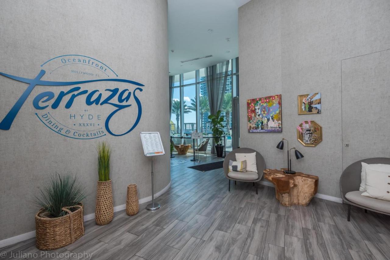Ocean View 1 Bed On The Beach 19Th Floor Hollywood Hallandale Beach Exterior photo